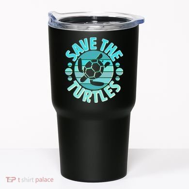 Vintage Save The Turtles Tumbler