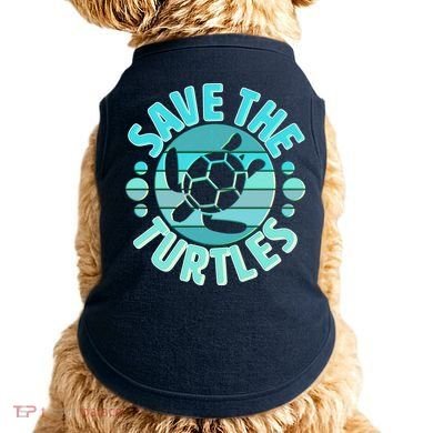 Vintage Save The Turtles Doggie Tank