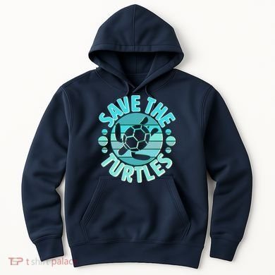 Vintage Save The Turtles Hoodie