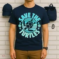 Vintage Save The Turtles T-Shirt thumb 6
