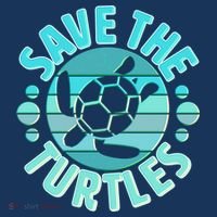 Vintage Save The Turtles Polo thumb 2