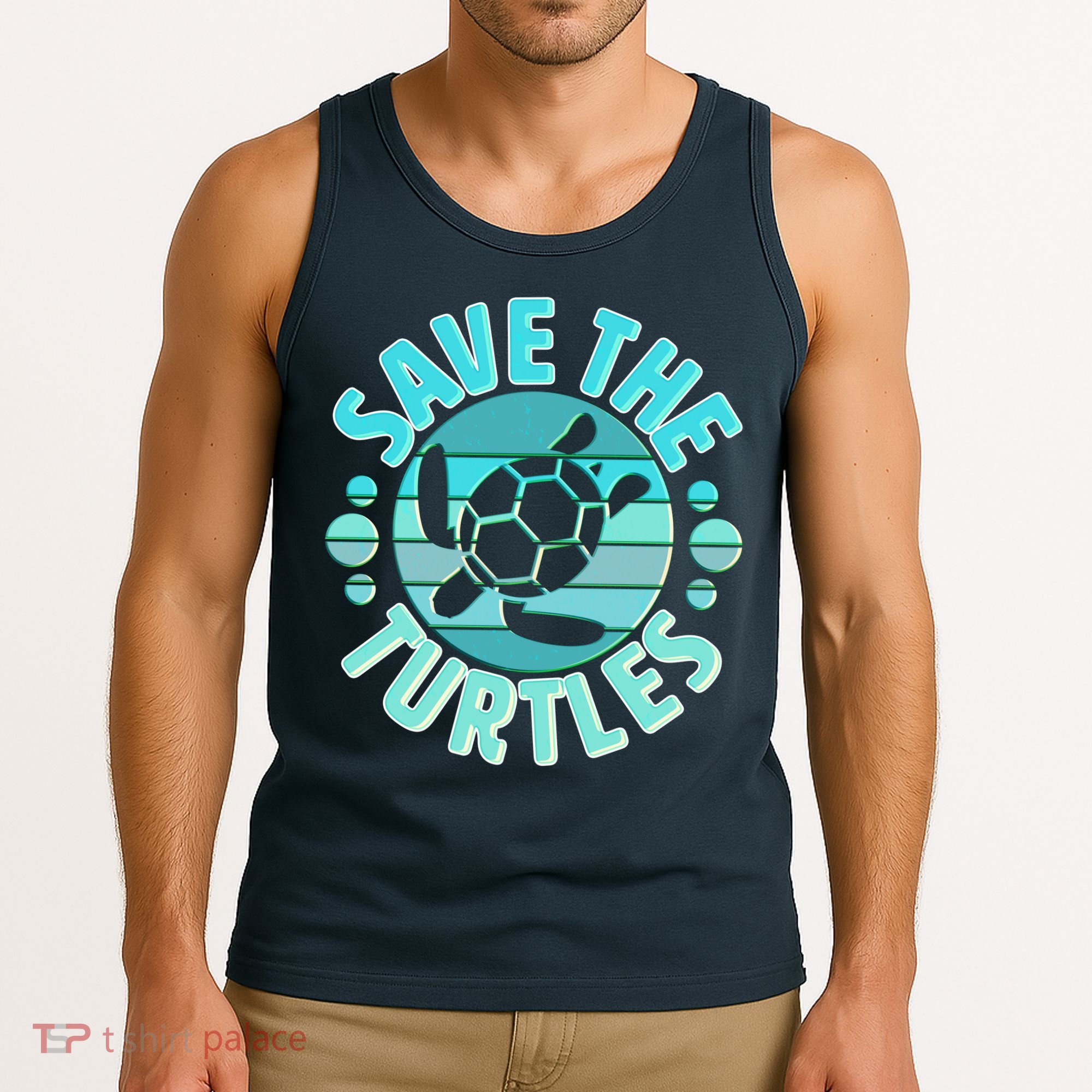 Vintage Save The Turtles Tank Top