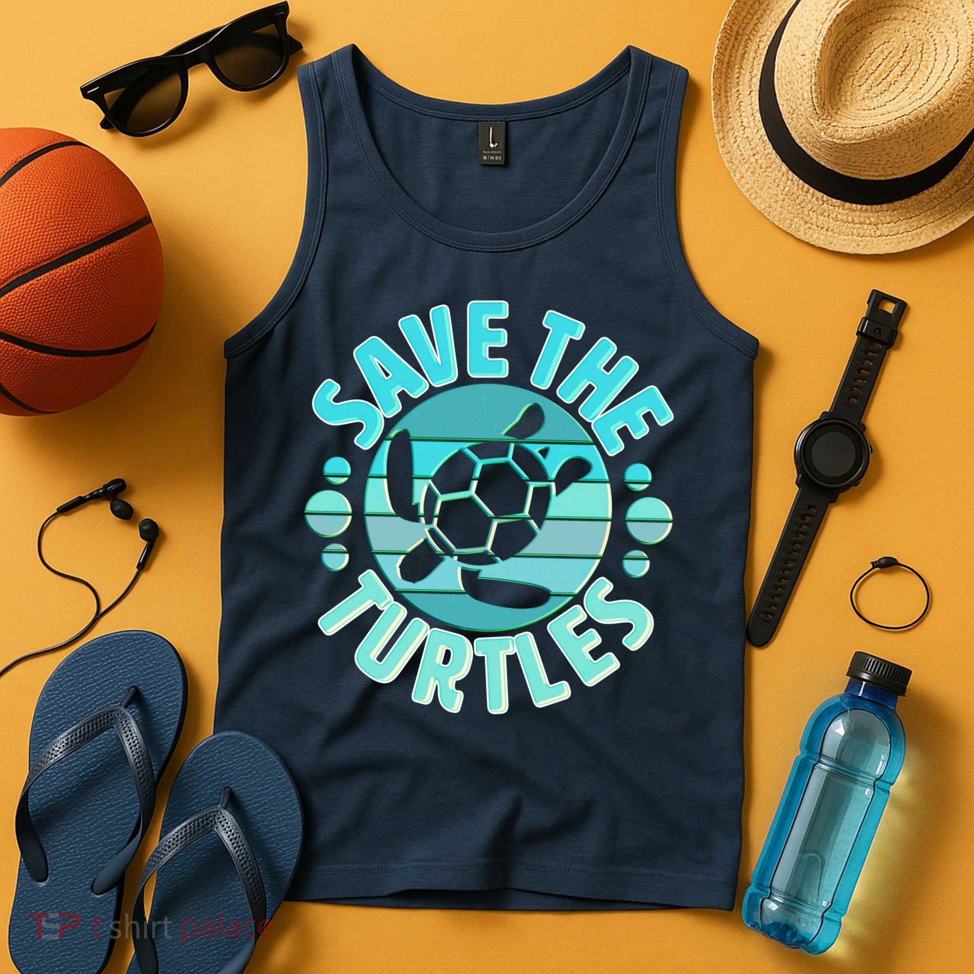 Vintage Save The Turtles Tank Top