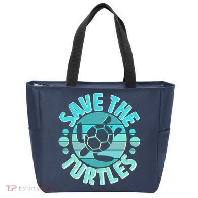 Vintage Save The Turtles Tote Bag