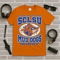 Vintage SCLSU Mud Dogs Classic Football T-Shirt thumb 5