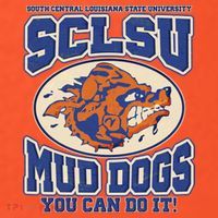 Vintage SCLSU Mud Dogs Classic Football T-Shirt thumb 7