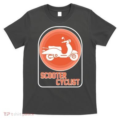 Vintage Scooter Cyclist T-Shirt
