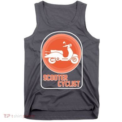 Vintage Scooter Cyclist Tank Top