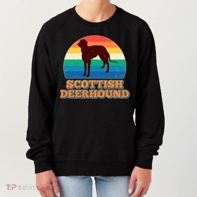 Vintage Scottish Deerhound Women's Sweatshirt