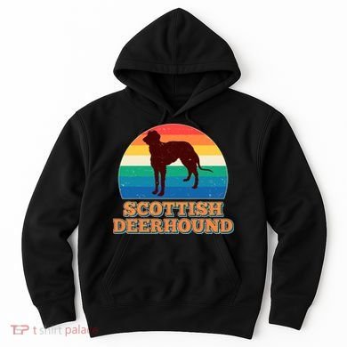 Vintage Scottish Deerhound Hoodie