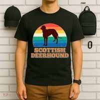 Vintage Scottish Deerhound T-Shirt thumb 6