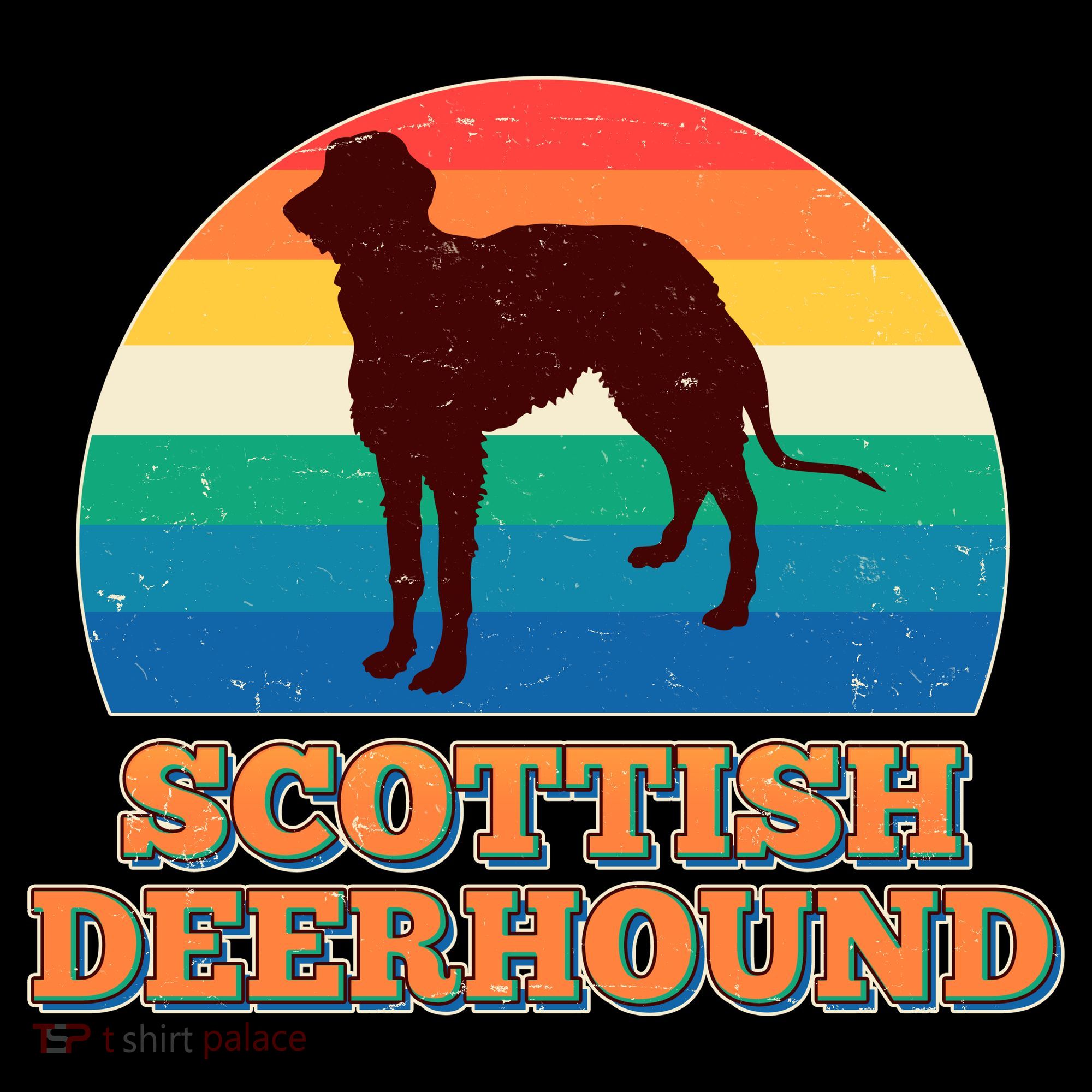 Vintage Scottish Deerhound T-Shirt