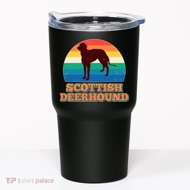 Vintage Scottish Deerhound Tumbler