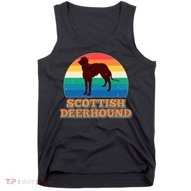 Vintage Scottish Deerhound Tank Top