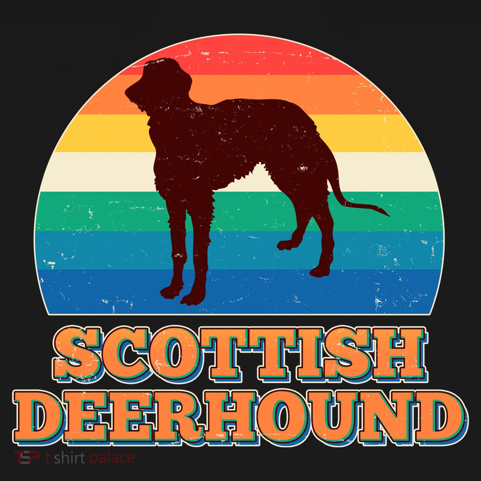 Vintage Scottish Deerhound Tank Top