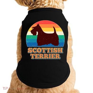 Vintage Scottish Terrier  Doggie Tank
