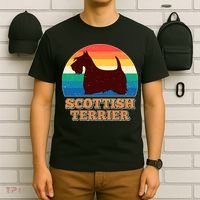Vintage Scottish Terrier  T-Shirt thumb 6