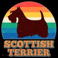 Vintage Scottish Terrier  T-Shirt thumb 7
