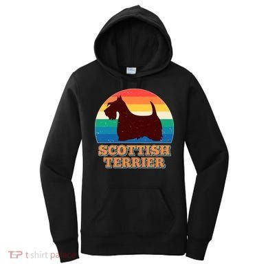 Vintage Scottish Terrier  Women's Hoodie