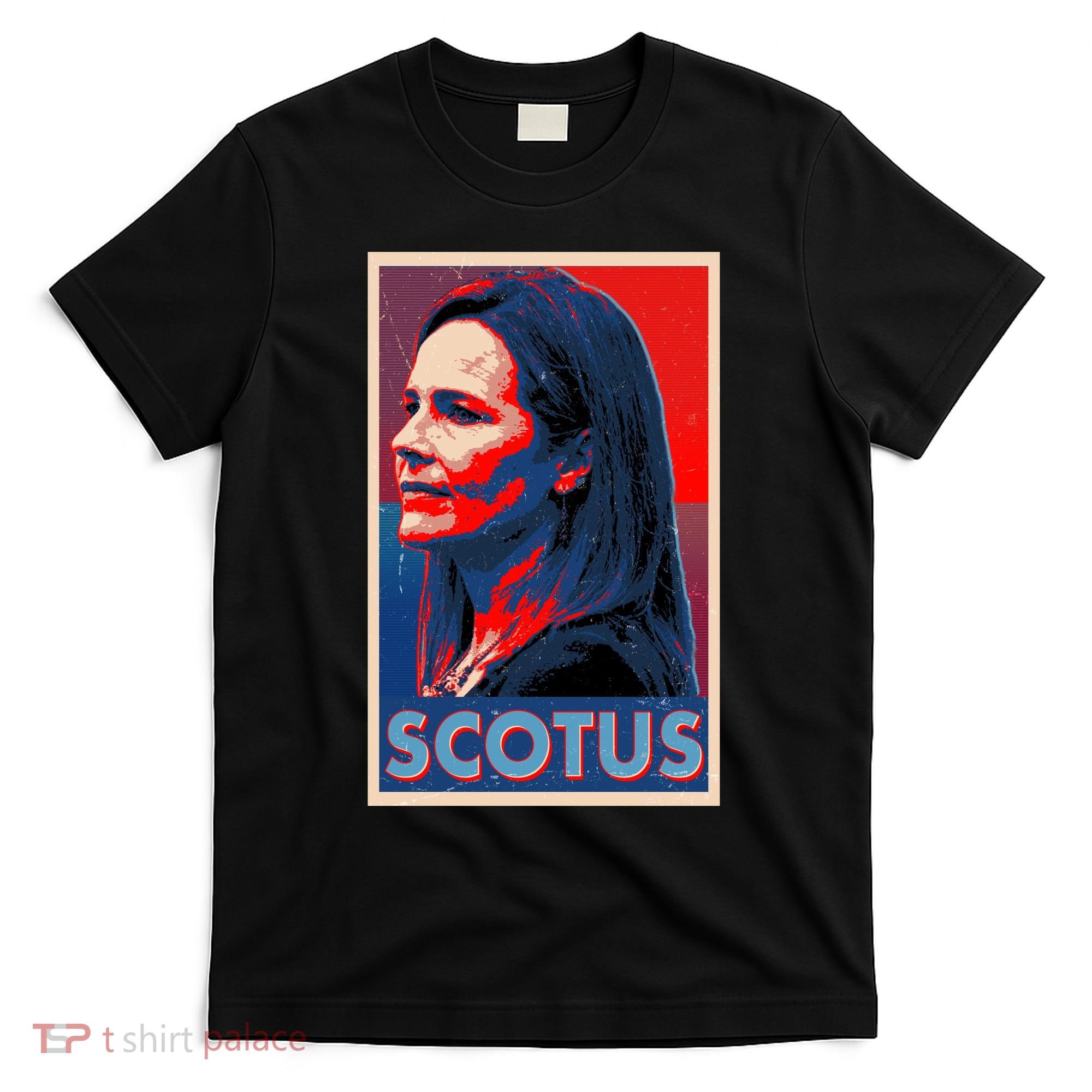 Vintage SCOTUS Amy Coney Barrett Poster T-Shirt