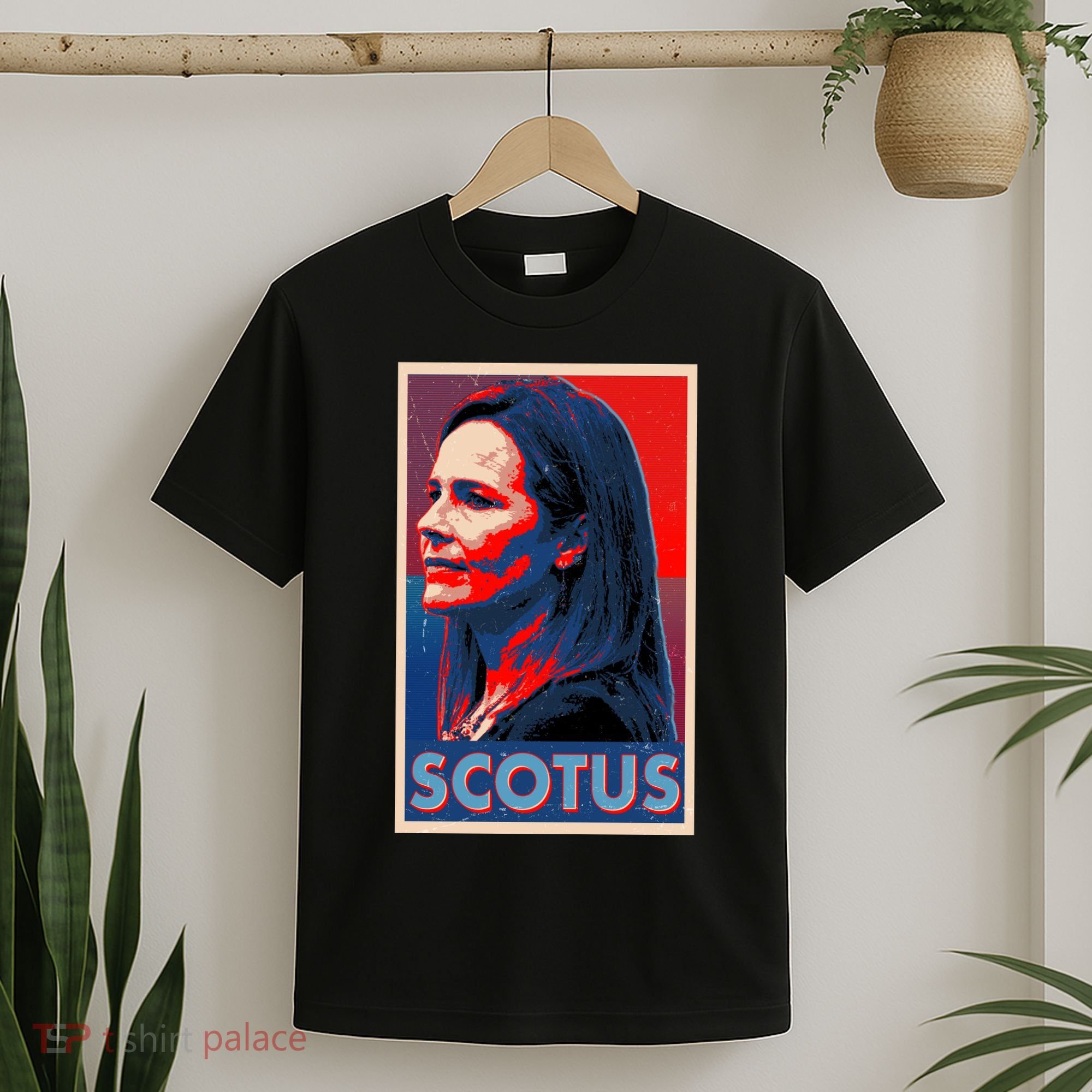Vintage SCOTUS Amy Coney Barrett Poster T-Shirt