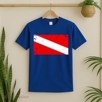 Vintage Scuba Diver Flag  T-Shirt thumb 2