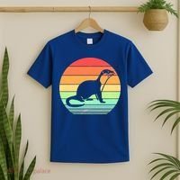 Vintage Sea Otter  T-Shirt thumb 2