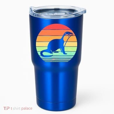 Vintage Sea Otter  Tumbler