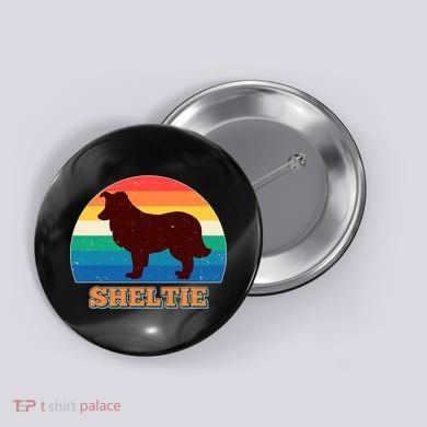 Vintage Sheltie Button