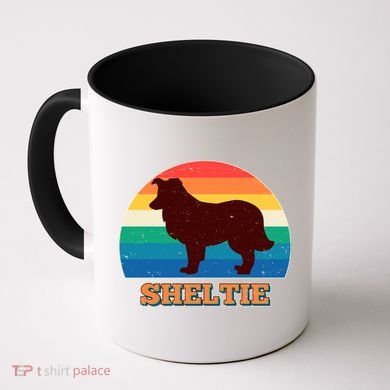 Vintage Sheltie Coffee Mug
