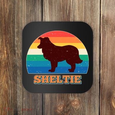 Vintage Sheltie Coaster