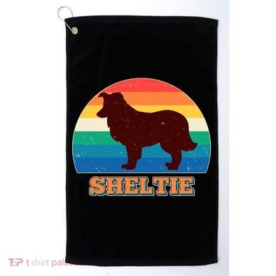 Vintage Sheltie Golf Towel