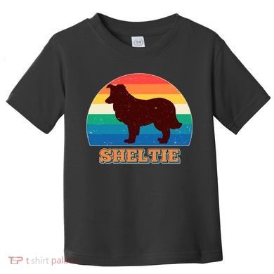 Vintage Sheltie Toddler T-Shirt