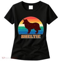Vintage Sheltie Women's T-Shirt thumb 0