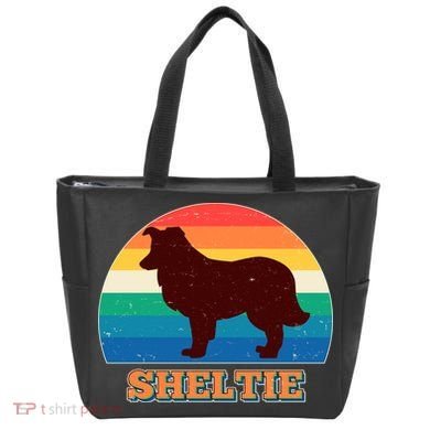 Vintage Sheltie Tote Bag