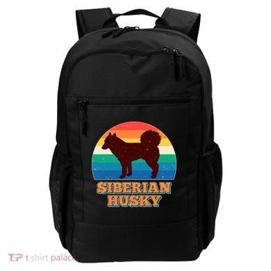 Vintage Siberian Husky Backpack