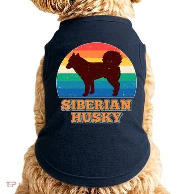 Vintage Siberian Husky Doggie Tank