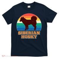 Vintage Siberian Husky T-Shirt thumb 0