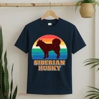 Vintage Siberian Husky T-Shirt thumb 2