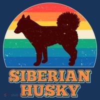 Vintage Siberian Husky T-Shirt thumb 7