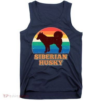 Vintage Siberian Husky Tank Top
