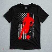 Vintage Soccer American Flag USA  T-Shirt thumb 5