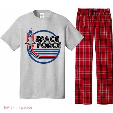 Vintage Space Force Emblem Pajama Set