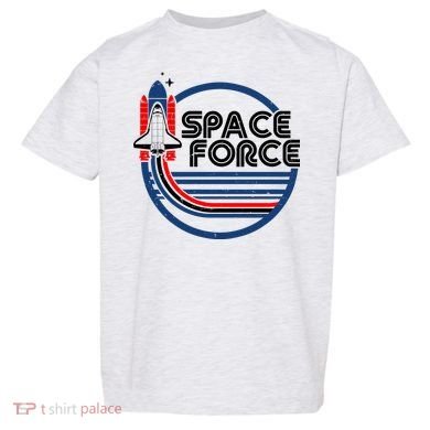 Vintage Space Force Emblem Toddler T-Shirt