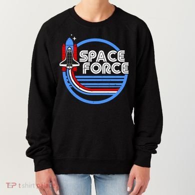 Vintage Space Force Emblem Women's Sweatshirt