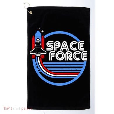 Vintage Space Force Emblem Golf Towel