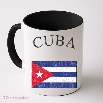 Vintage Sports Design Cuban Flag Coffee Mug