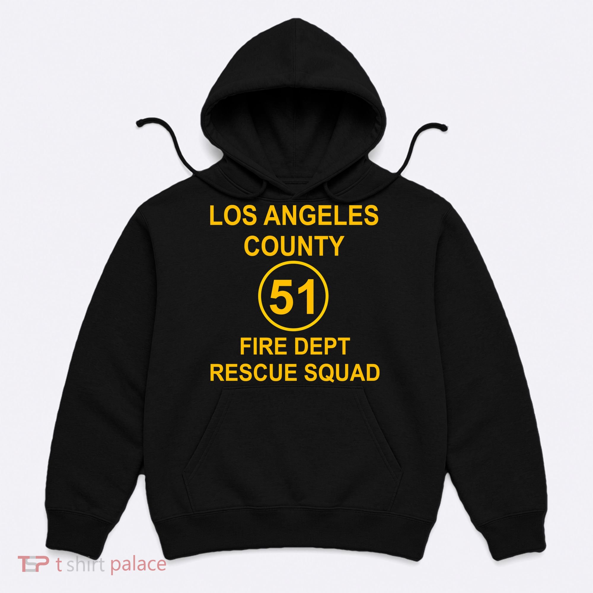 Vintage Squad 51 Fire Dept Hoodie