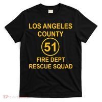 Vintage Squad 51 Fire Dept T-Shirt thumb 0