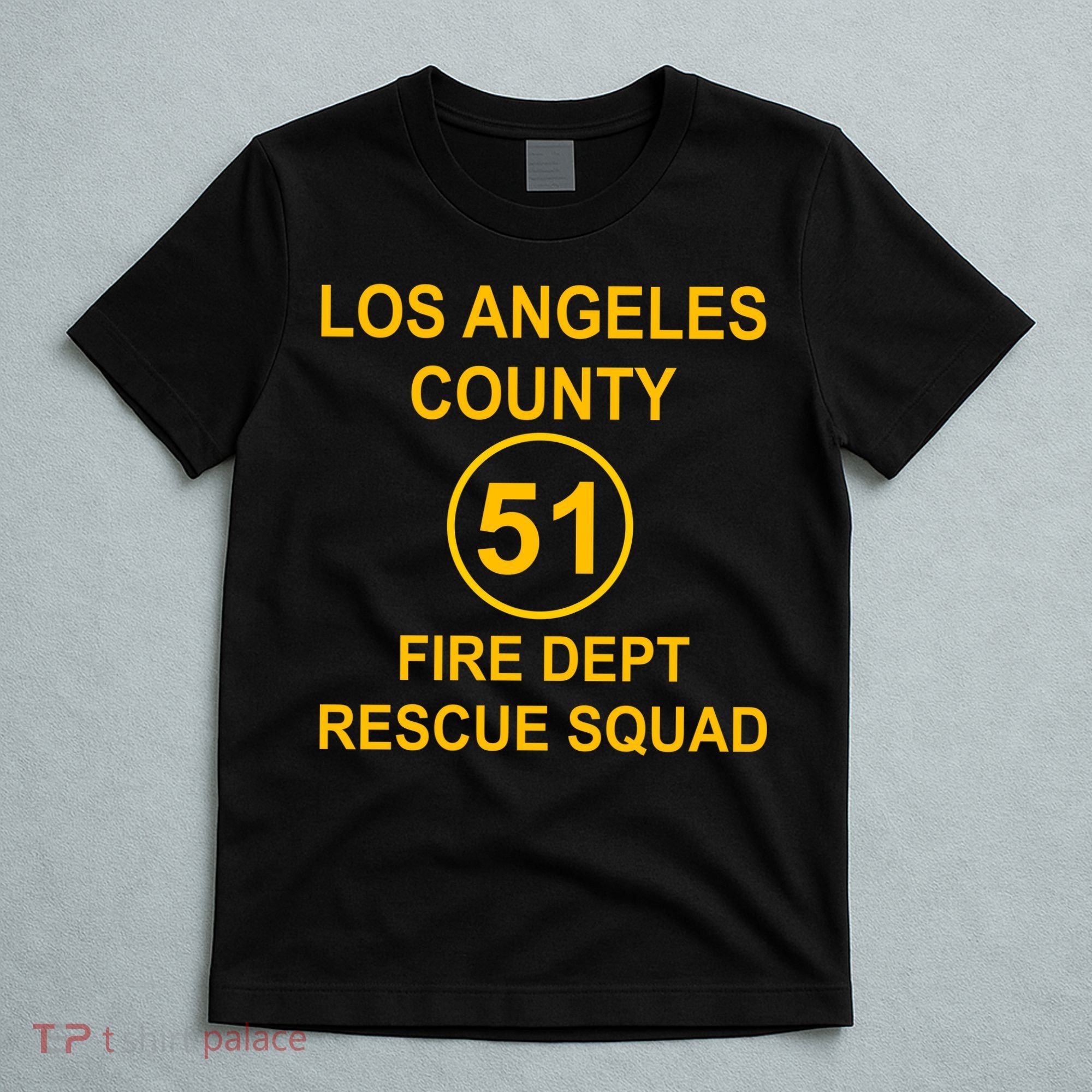 Vintage Squad 51 Fire Dept T-Shirt